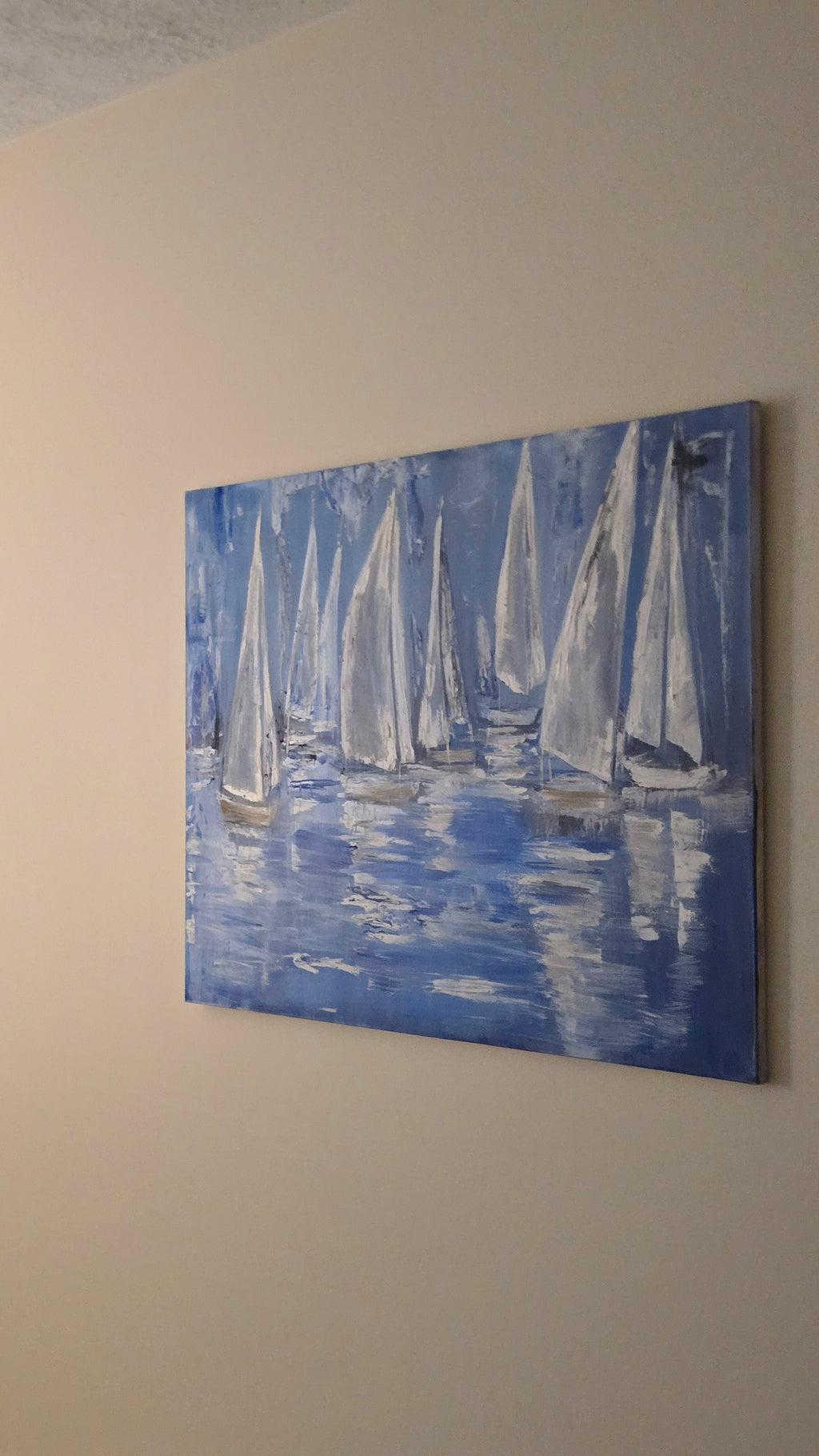 sailboats on the water